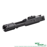 Left view of GUNDAY RA Style BCG Case with Unicorn Nozzle Set for Marui MWS GBB Airsoft - Black