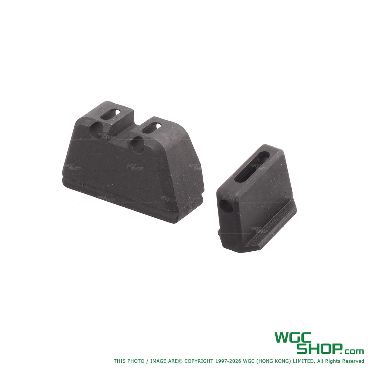GUNDAY Steel Suppressor Height Sight Set for VFC G17 / 19 Gen5 MOS / G19X / G45 GBB