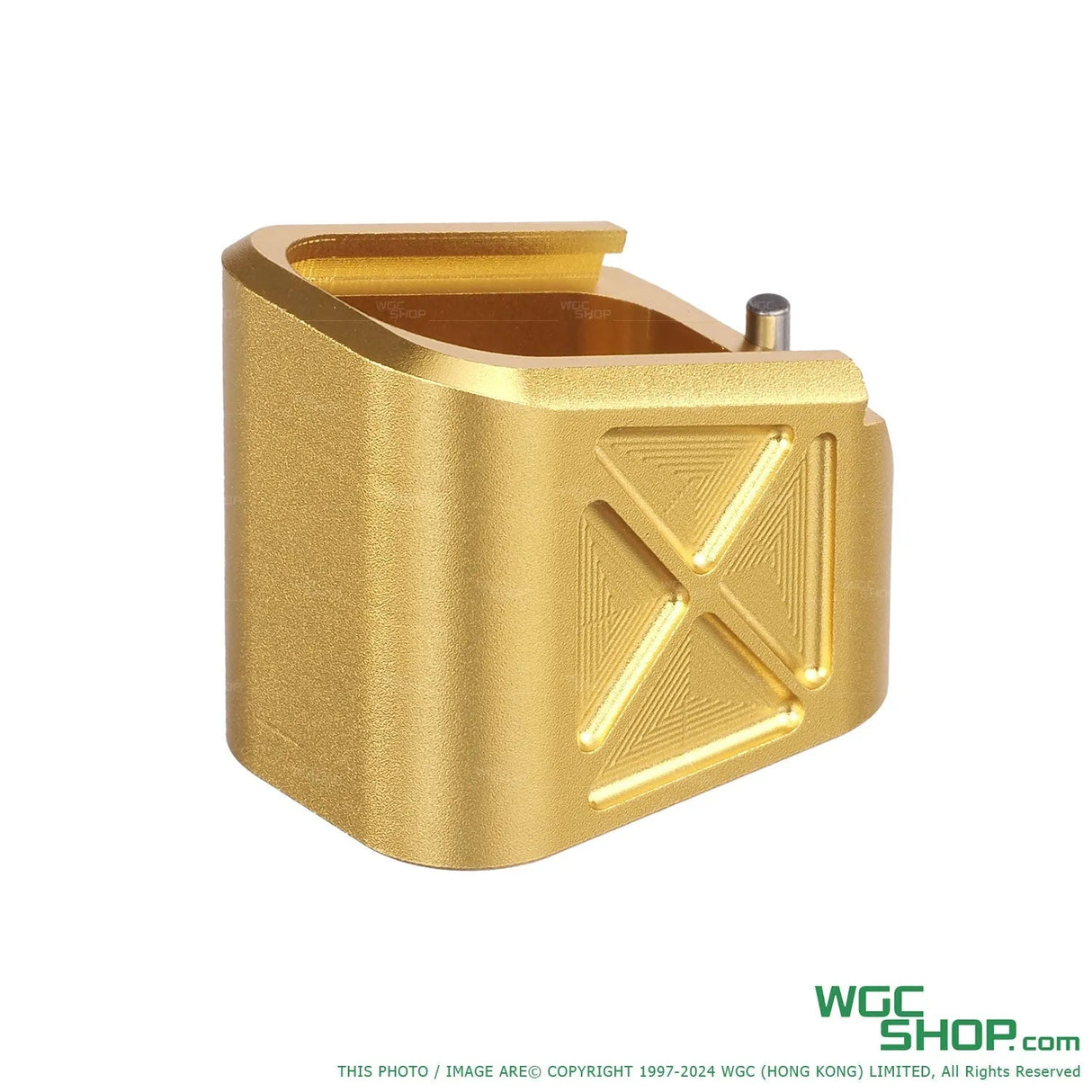 GUNDAY T Style X - Gen5 Magazine Extension for Marui G - Series GBB Airsoft Gold GUNDAY-T12-GD - WGC Shop