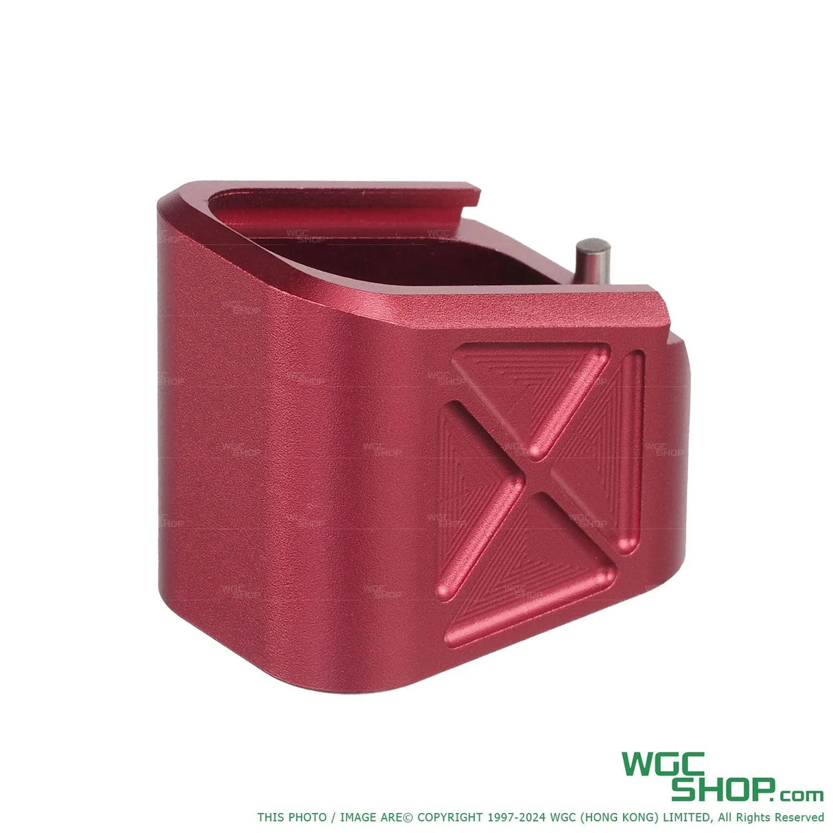 GUNDAY T Style X - Gen5 Magazine Extension for Marui G - Series GBB Airsoft Red GUNDAY-T12-RD - WGC Shop
