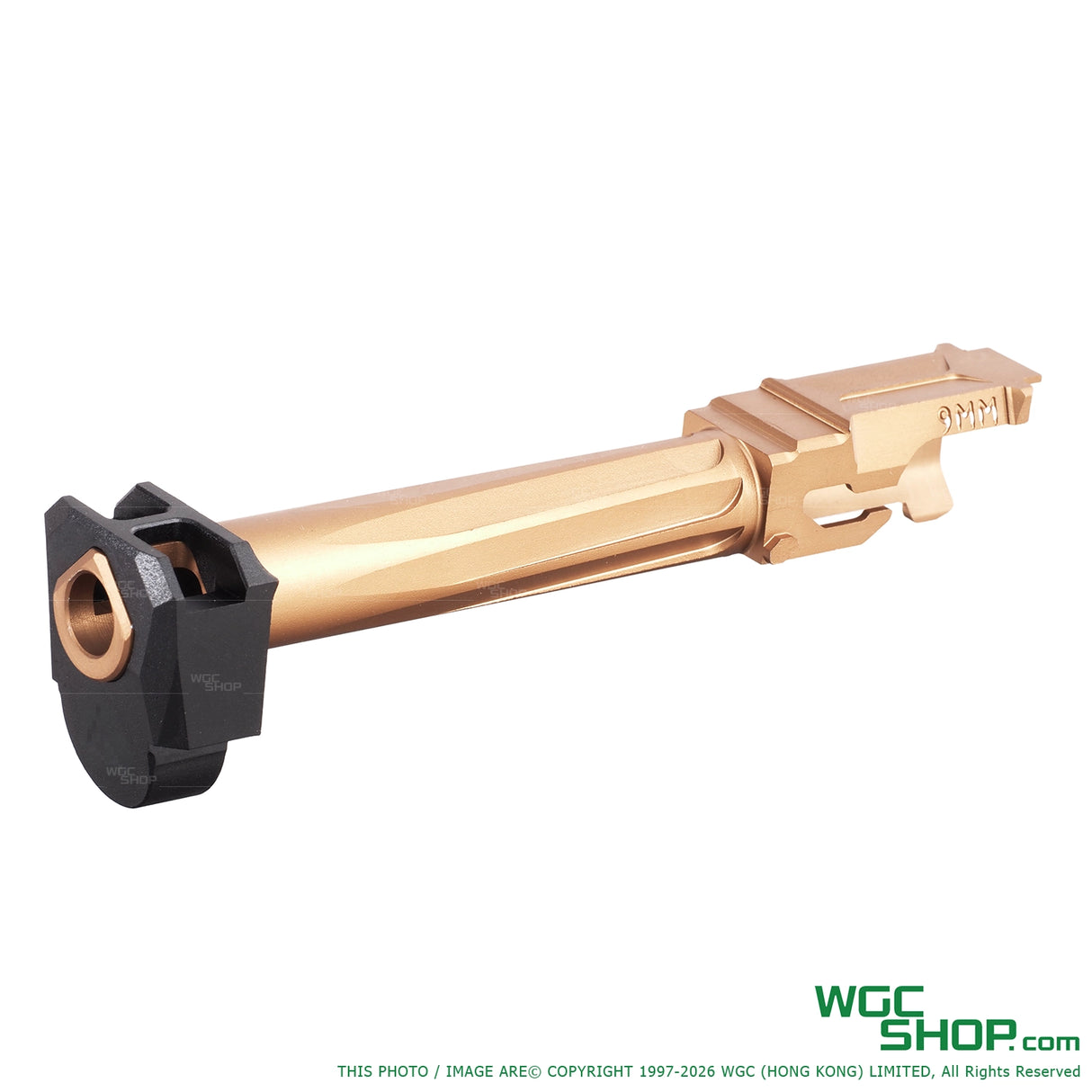 GUNDAY RA Style Aluminum Outer Barrel w/ Compensator for MARUI G17 Gen4 GBB Airsoft Black Copper GUNDAY-TM04-G17-SE - WGC Shop