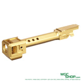 GUNDAY TP Style Aluminum Outer Barrel w/ HAED Style Compensator Type A for MARUI G17 Gen5 MOS GBB Airsoft