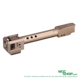 GUNDAY TP Style Aluminum Outer Barrel w/ HAED Style Compensator Type A for VFC G17 Gen5, SRC G17 Gen5 MOS GBB Airsoft