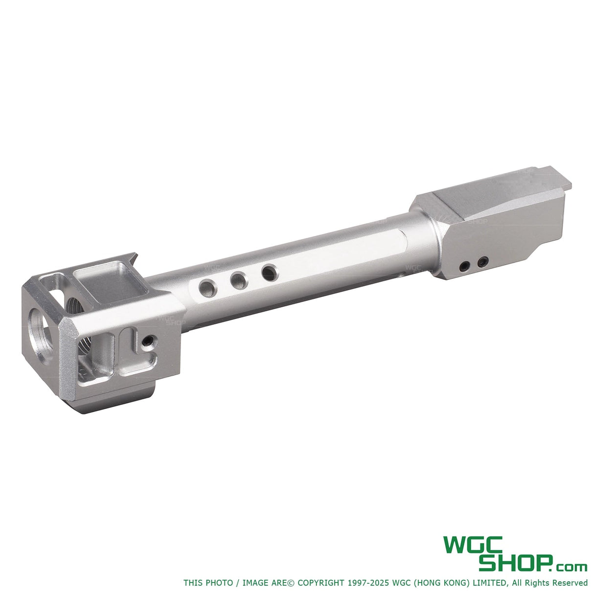 GUNDAY TP Style Aluminum Outer Barrel w/ HAED Style Compensator Type A for VFC G17 Gen5, SRC G17 Gen5 MOS GBB Airsoft