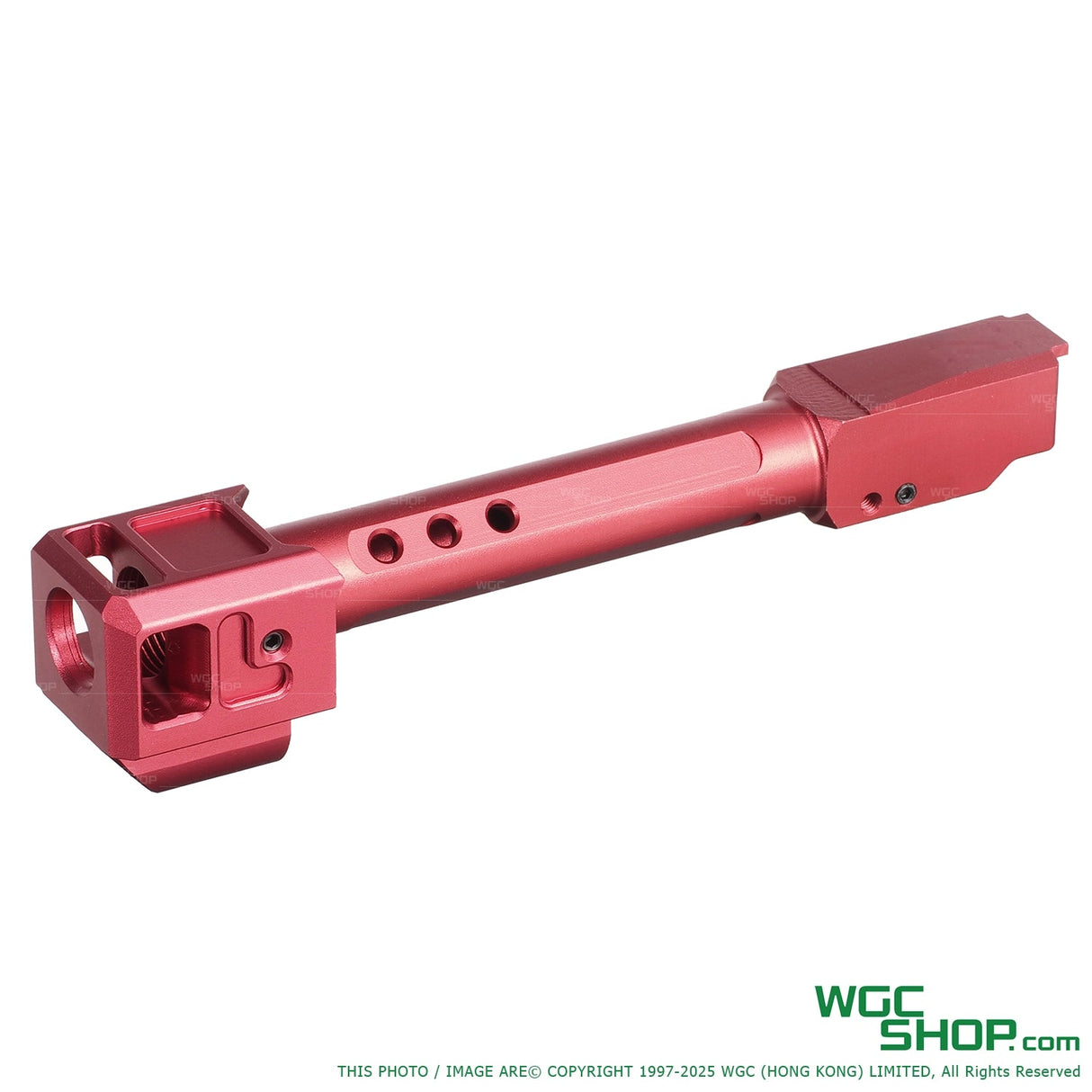 GUNDAY TP Style Aluminum Outer Barrel w/ HAED Style Compensator Type A for VFC G17 Gen5, SRC G17 Gen5 MOS GBB Airsoft