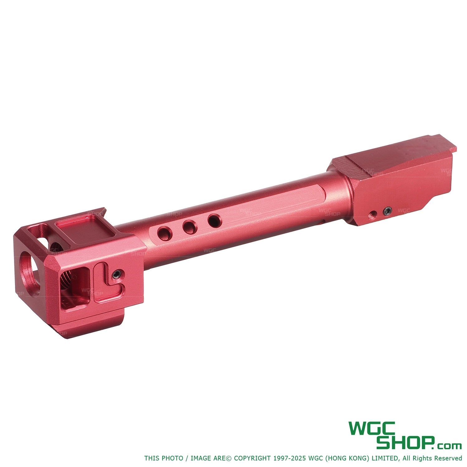 GUNDAY TP Style Aluminum Outer Barrel w/ HAED Style Compensator Type A for VFC G17 Gen5, SRC G17 Gen5 MOS GBB Airsoft