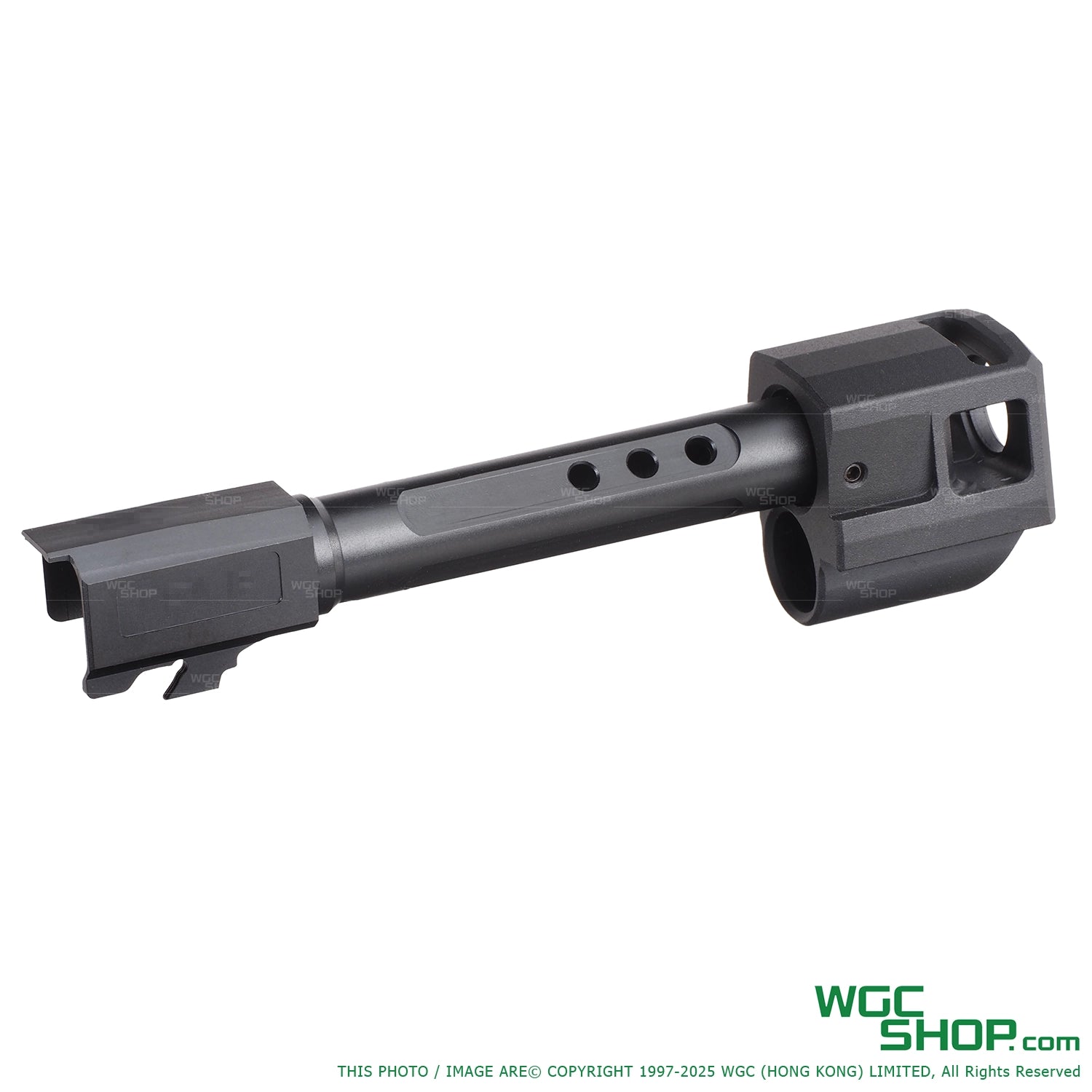 GUNDAY TP Style Aluminum Outer Barrel w/ HAED Style Compensator Type A for VFC Walther PDP GBB Airsoft