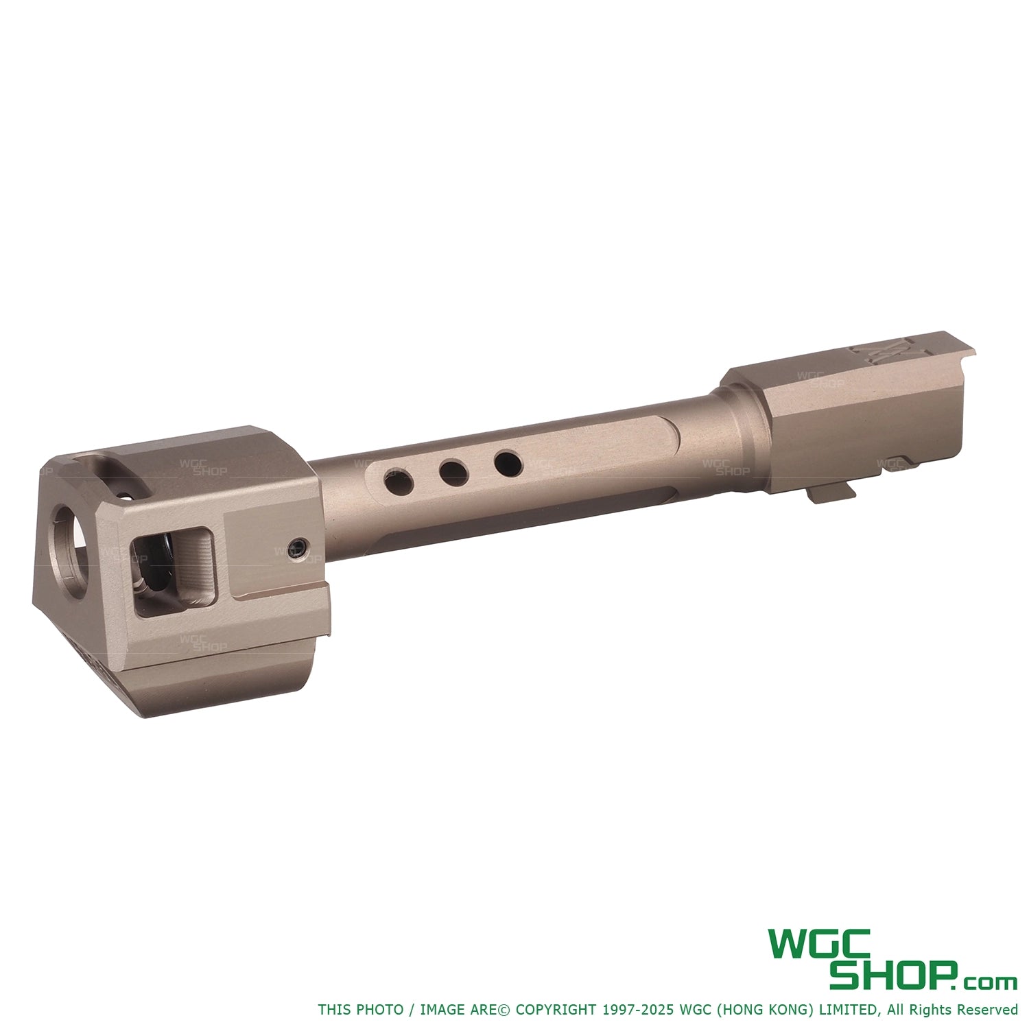 GUNDAY TP Style Aluminum Outer Barrel w/ HAED Style Compensator Type A for VFC Walther PDP GBB Airsoft