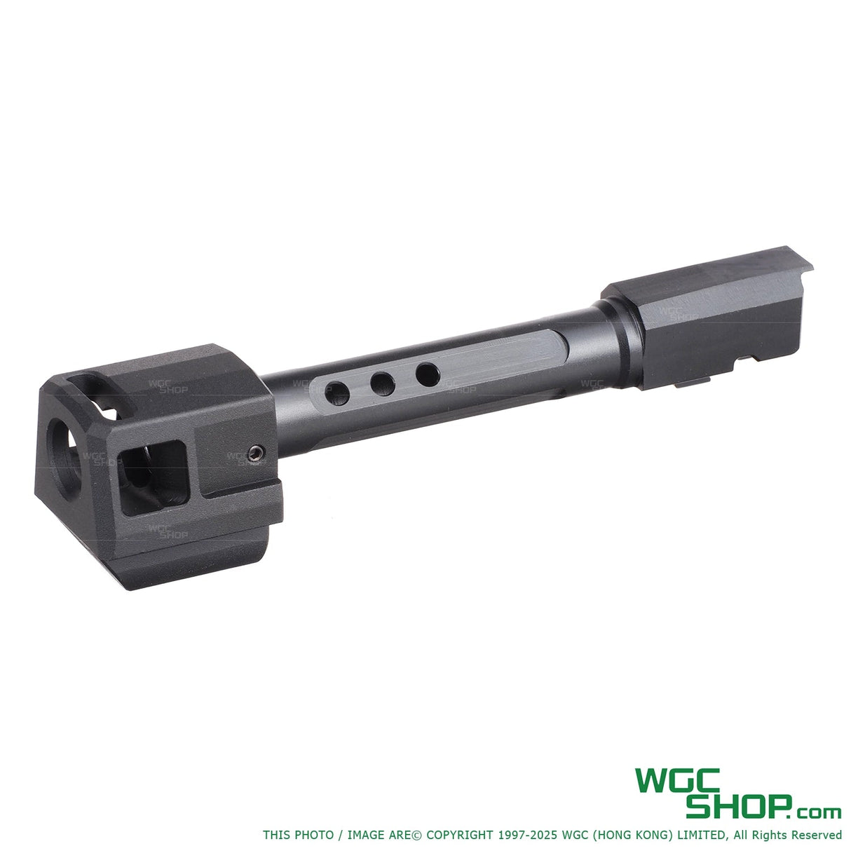 GUNDAY TP Style Aluminum Outer Barrel w/ HAED Style Compensator Type A for VFC Walther PDP GBB Airsoft