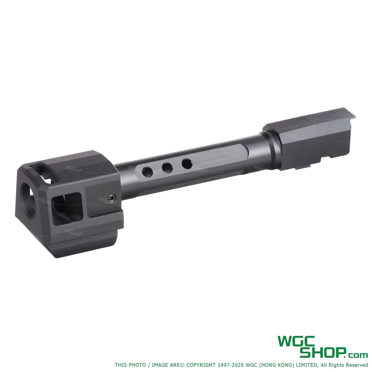 GUNDAY TP Style Aluminum Outer Barrel w/ HAED Style Compensator Type A for VFC Walther PDP GBB Airsoft