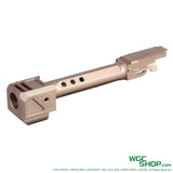 GUNDAY TP Style Aluminum Outer Barrel w/ HAED Style Compensator Type B for MARUI G17 Gen5 MOS GBB Airsoft