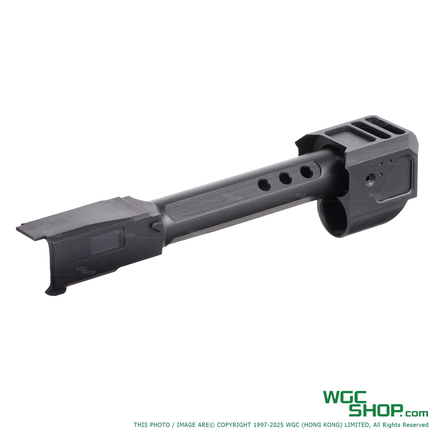 GUNDAY TP Style Aluminum Outer Barrel w/ HAED Style Compensator Type B for MARUI G17 Gen5 MOS GBB Airsoft