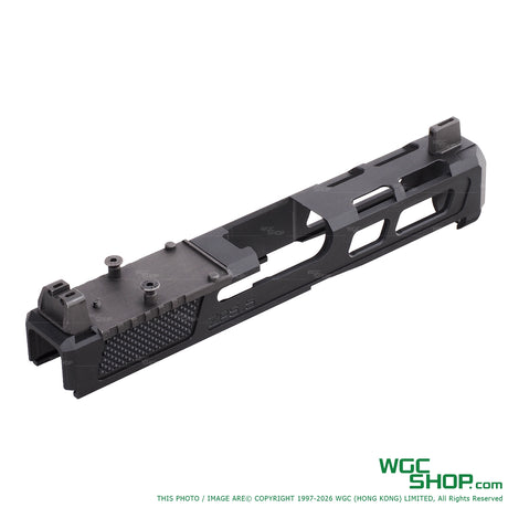 GUNDAY ZP Style Aluminum Slide Kit for VFC G19 Gen5 / G45 / G19X / MOS GBB Black GUNDAY-ZP01-BK - WGC Shop