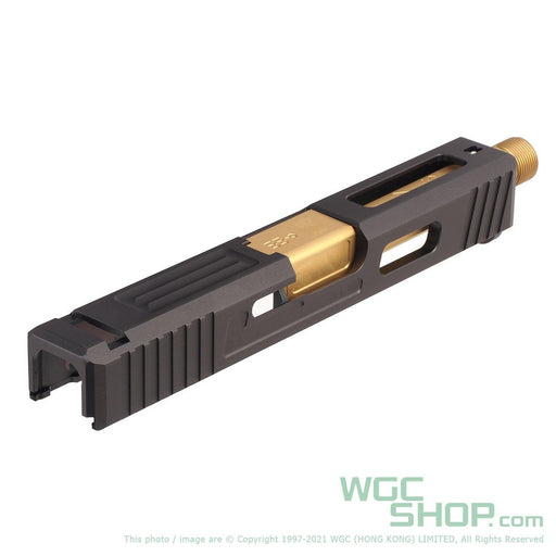 GUNS MODIFY SA T1 Style Aluminum Slide with Stainless Threaded Barrel Set for Marui G19 - WGC Shop