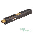 GUNS MODIFY SA T1 Style Aluminum Slide with Stainless Threaded Barrel Set for Marui G19 Gold Barrel GMF-GM0420 - WGC Shop