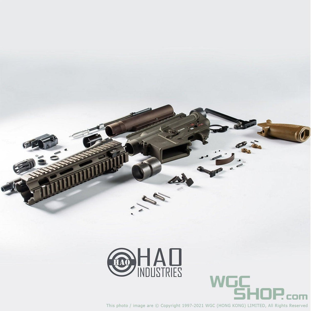 HAO 416A5 Conversion Kit for Marui MWS GBB Airsoft ( RAL8000 ) - WGC Shop