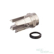 HAO Manica Flash Hider Silver HAO-MANICA-14CCW-SV - WGC Shop