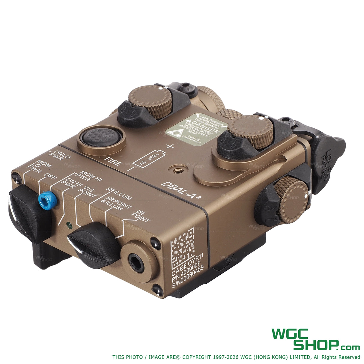 HWO DBAL-A2 Laser Devices ( For Airsoft Only ) Dark Earth HWO-FL-001-DE - WGC Shop