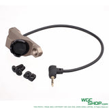 HWO UT Hot Button KeyMod & M-Lok - 2.5mm Plug ( for Airsoft Only )