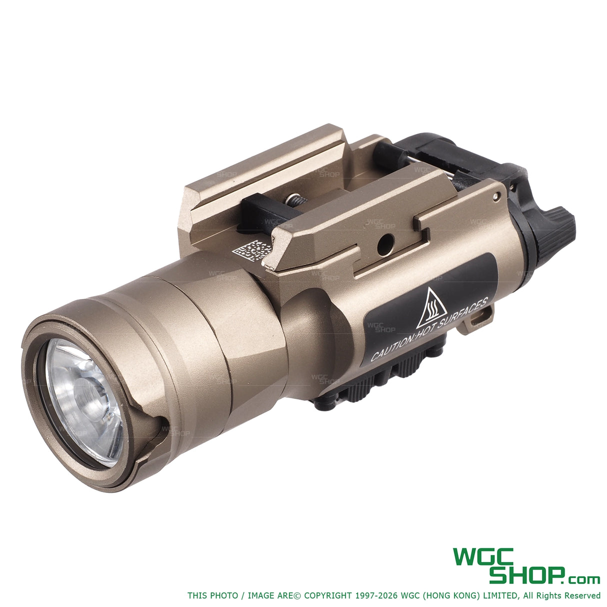 HWO XH3X Flashlight ( for Airsoft Only ) Tan HWO-FL-028-DE - WGC Shop