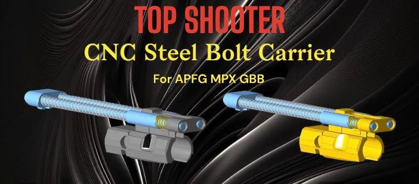 TOP SHOOTER CNC Steel Bolt Carrier For APFG MPX GBB Airsoft - WGC Shop