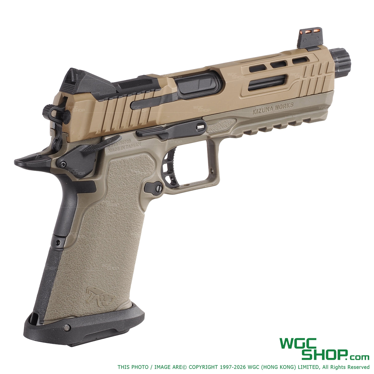 KIZUNA WORKS BSK43 GBB Airsoft ( Limited / FDE+OG )  - WGC Shop