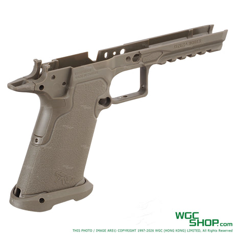 KIZUNA WORKS BSK43 GBB Lower Frame Set Olive Green KW-P0057 - WGC Shop