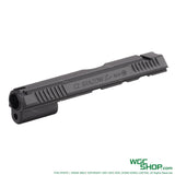 Left view of KJ WORKS Original Parts - Shadow 2 GBB Slide w/Barrel Bearing ( 02 + 19 )