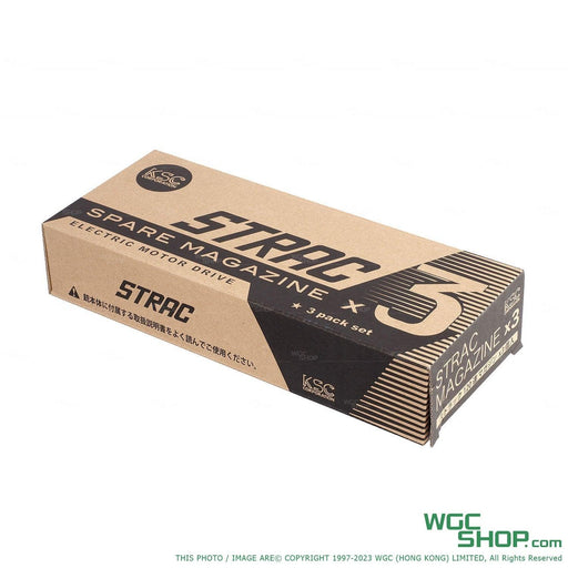 KSC STRAC 120Rds Long AEG Magazine ( 3 Packs ) - WGC Shop