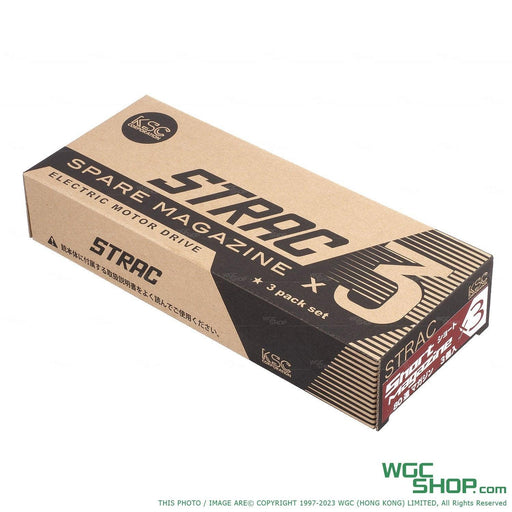 KSC STRAC 80Rds Short AEG Magazine ( 3 Packs ) - WGC Shop