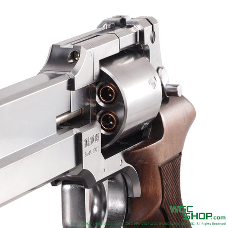 MARUSHIN Mateba Revolver 6 Inch - Sliver Wood Grip MSJP-MATEBA-6-S-WG - WGC Shop