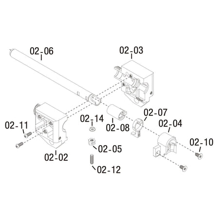 MARUYAMA Original Parts - Hop-Up Chamber Set for SCW-9 GBB Airsoft ( 02-02 + 02-03 + 02-11x2 + 02-14 + 02-05 + 02-12 + 02-07 )-WGC Shop