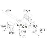 MARUYAMA Original Parts - Hop-Up Chamber Set for SCW-9 GBB Airsoft ( 02-02 + 02-03 + 02-11x2 + 02-14 + 02-05 + 02-12 + 02-07 )-WGC Shop