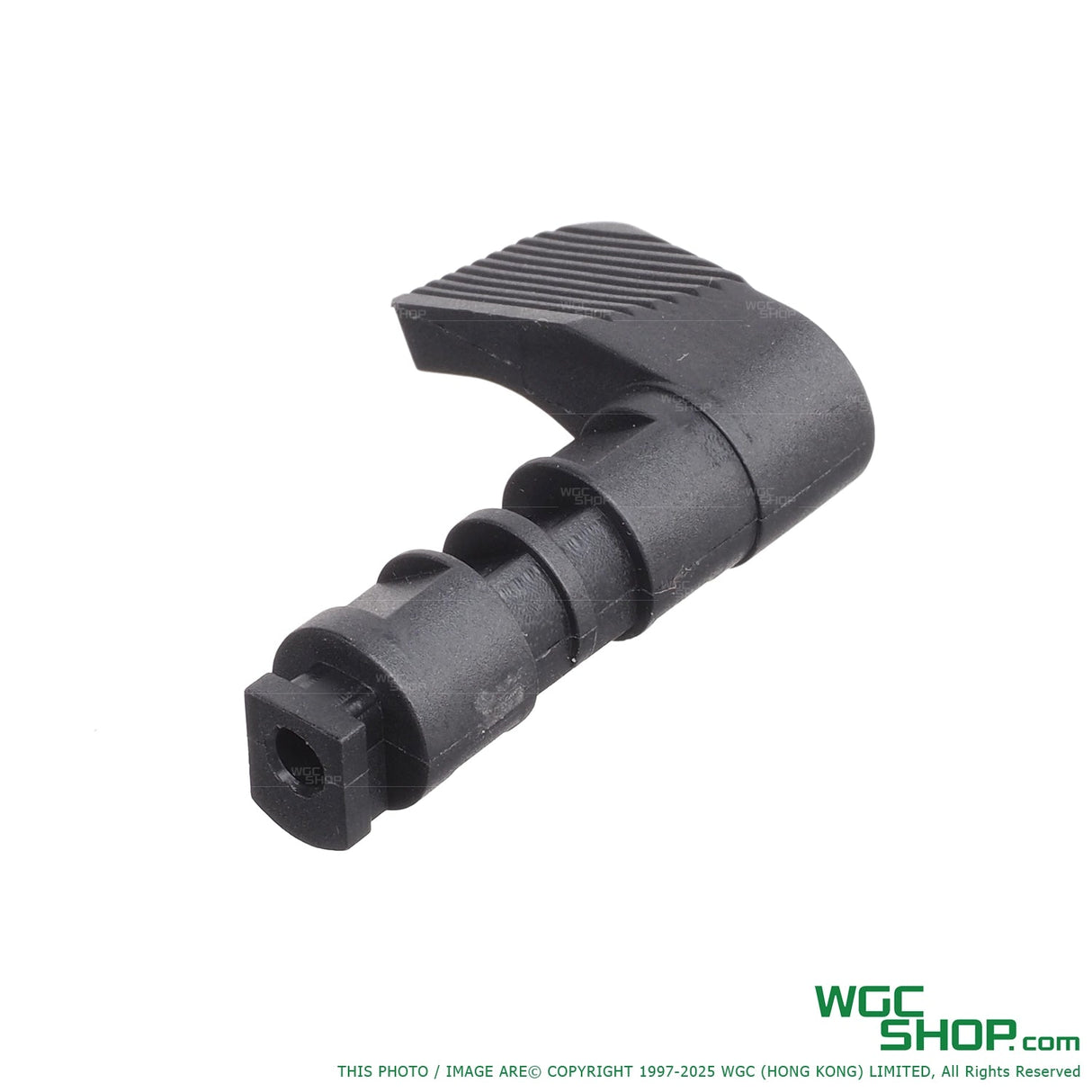 Black textured safety selector switch for airsoft or firearm, designed for precise control