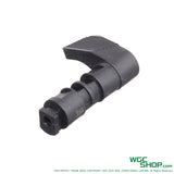 Black textured safety selector switch for airsoft or firearm, designed for precise control