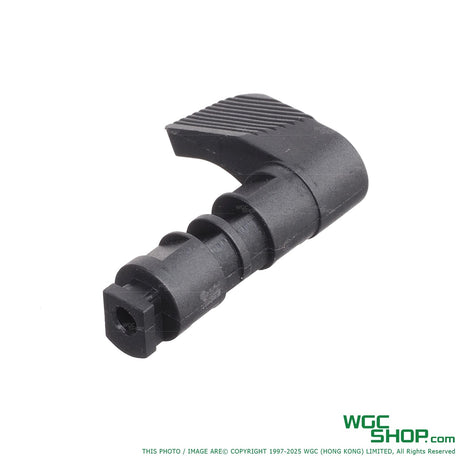 Black textured safety selector switch for airsoft or firearm, designed for precise control