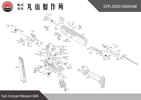 MARUYAMA SCW-9 PRO-G GBB Airsoft-WGC Shop