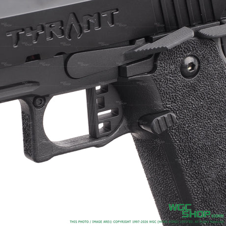 Close-up of MODIFY-TECH Tyrant 2011 Prime Max GBB Airsoft - WGC Shop