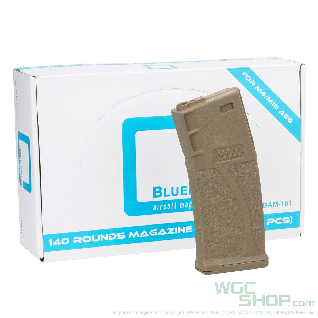 No Restock Date - GUARDER BlueBox 140Rds Magazine for M16 / M4 AEG Series ( 10pcs Box ) - WGC Shop