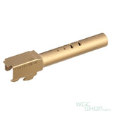 No Restock Date - GUARDER Stainless Outer Barrel for Marui G18C GBB Airsoft ( Titanium Gold ) GD-GLK-47GD - WGC Shop