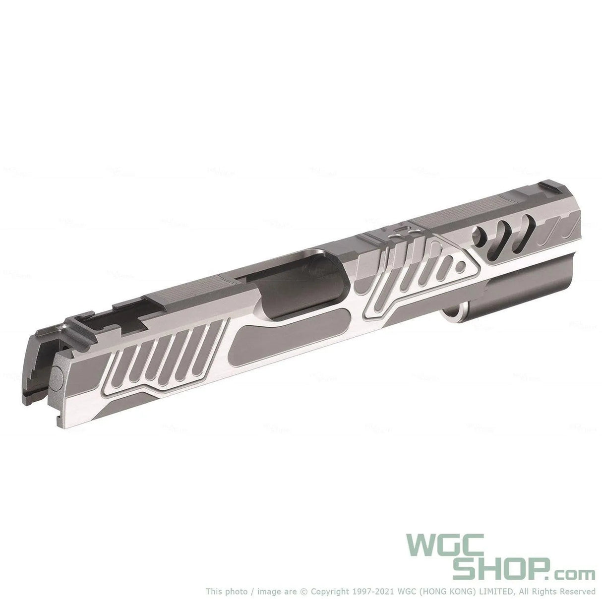 PCP Custom EB Style Slide for Marui Hi - Capa GBB Airsoft Two Tone Gray PCPC-HC-EDS-2TGY - WGC Shop