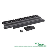 Left view of PRO ARMS CNC Rail Cover for MARUI SAIGA - 12K / SBS GBB Airsoft