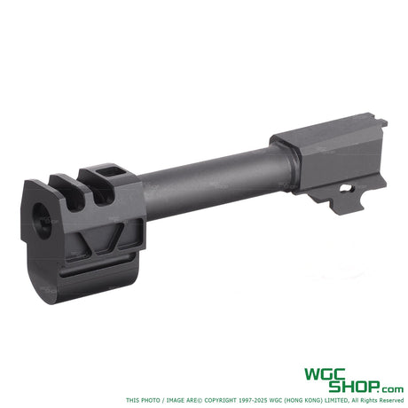PRO ARMS PM-Style Ultra Compensator w/ Steel Thread Barrel for VFC SIG M18 / XCARRY GBB-PAS-M18-PMC-BK