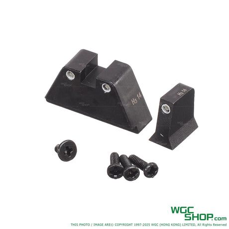 PRO ARMS Tritium Steel Suppressor Sight for MARUI G17 Gen5 MOS GBB