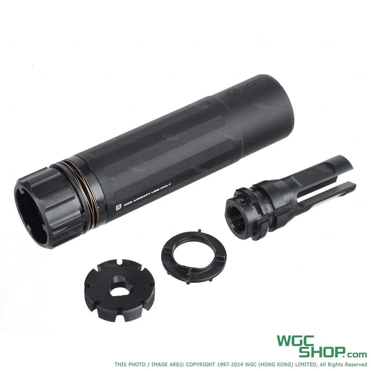 PTS X DEAD AIR Sandman-K Barrel Extension Tracer Unit ( Non-US )-PTS-DA001490607-K-T-BK-WGC Shop