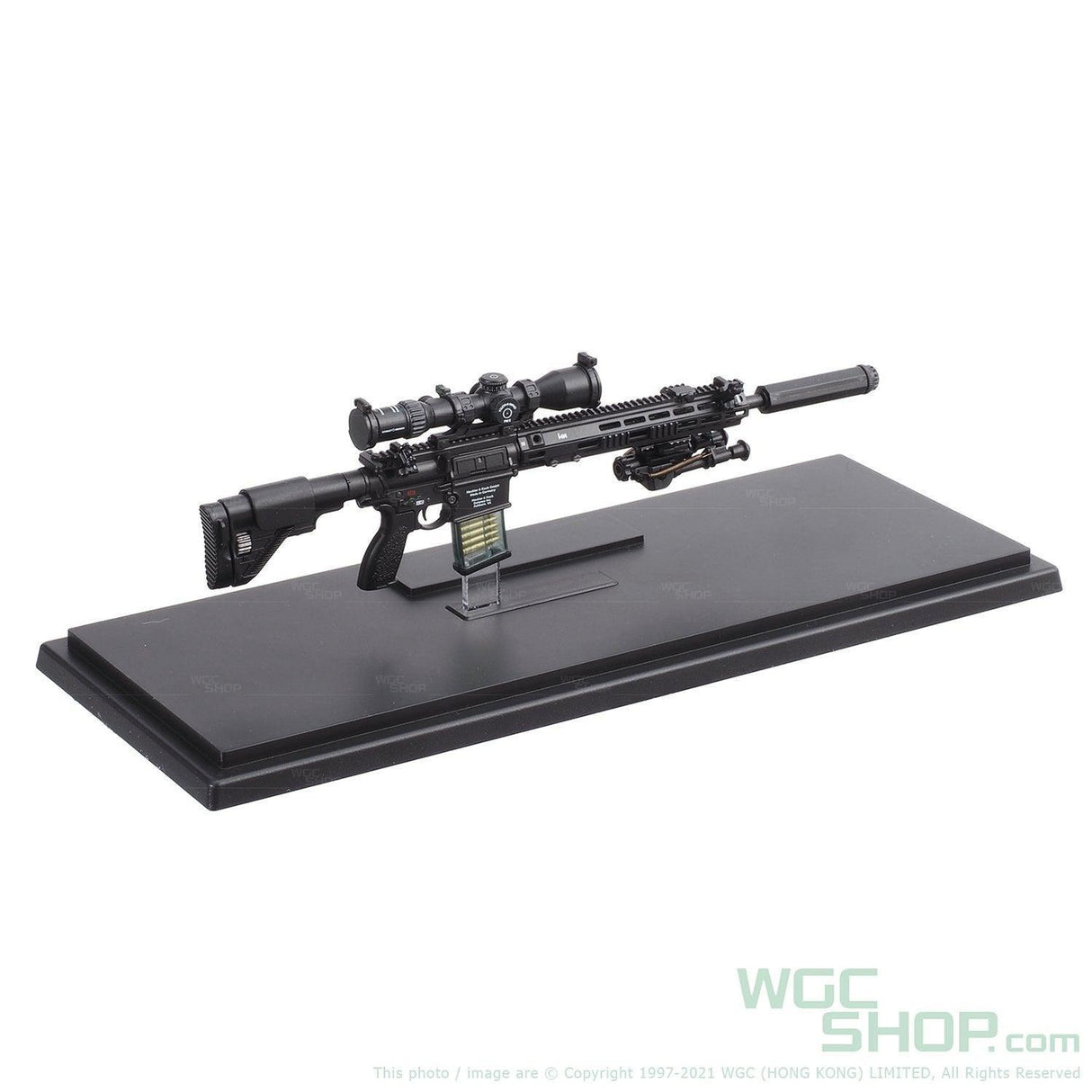 SMG MODEL 1/6 M110A1 CSASS - Black - WGC Shop