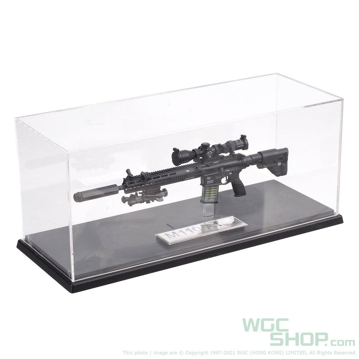SMG MODEL 1/6 M110A1 CSASS - Black - WGC Shop