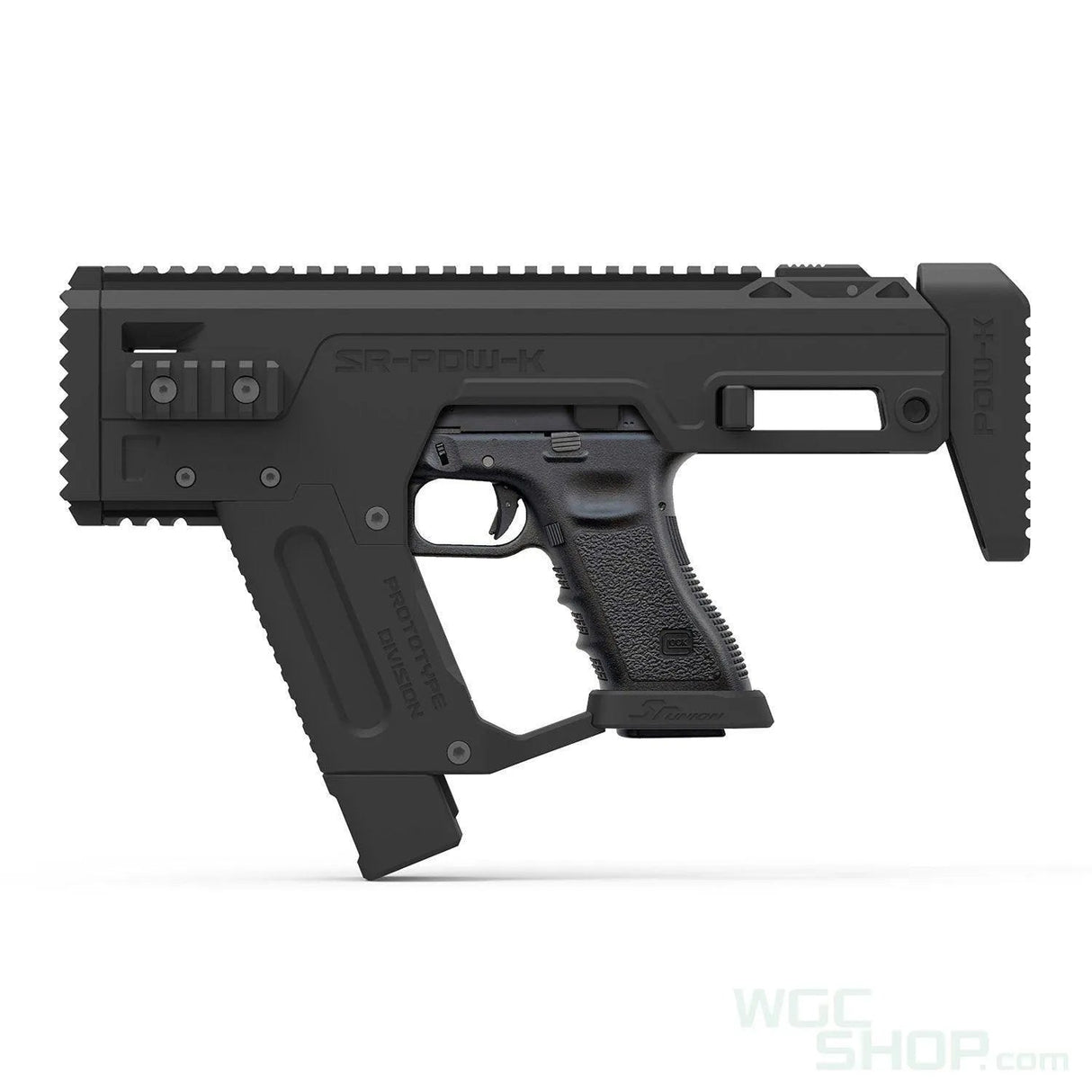 SRU Glock PDW SMG Kit for Umarex / VFC Glock Black SRU-PDW-K-UM-BK - WGC Shop