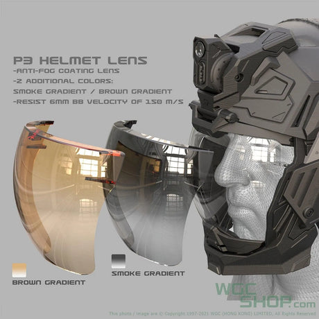 SRU P3 Helmet Lens - WGC Shop