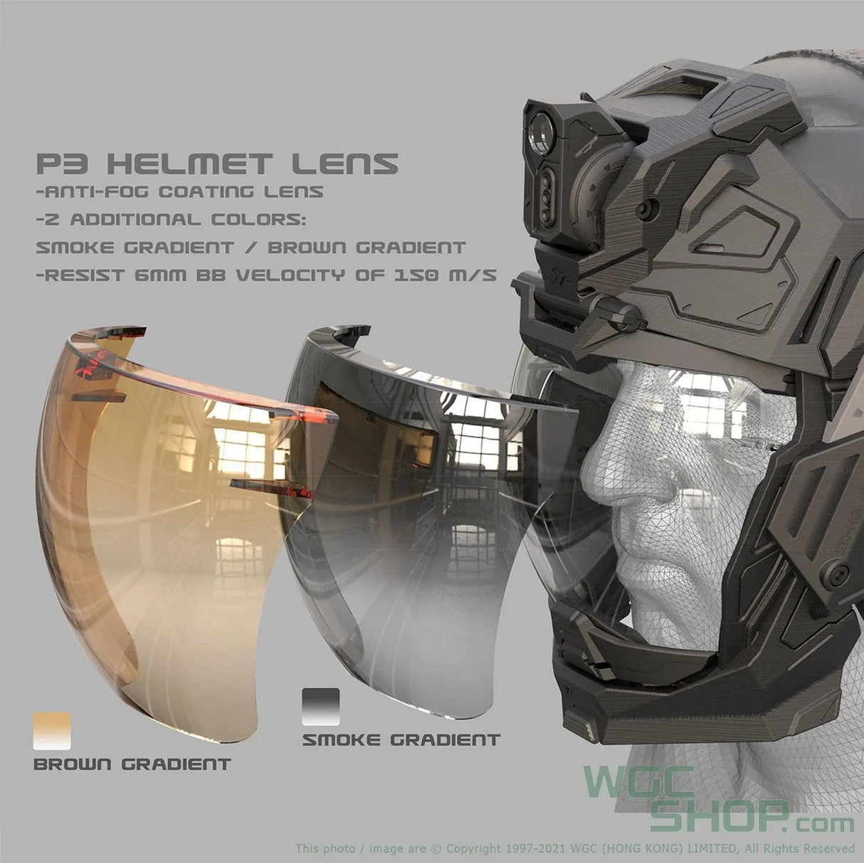 SRU P3 Tactical Helmet - WGC Shop